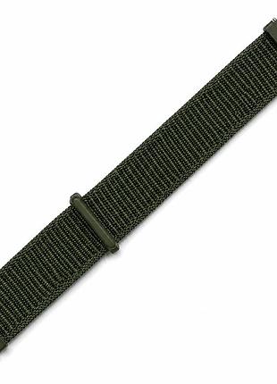 Ремешок для часов skmei 2620 army green nylon нейлоновый тактический зеленый