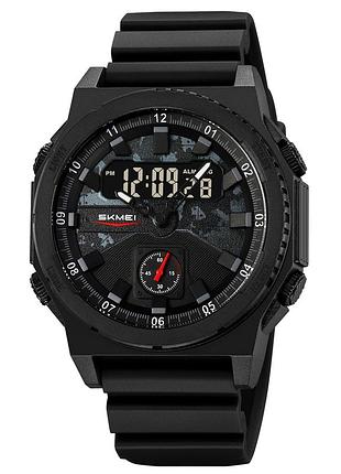 Спортивные мужские часы skmei 2355bk black
