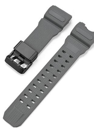 Ремешок для casio g-shock gwg-1000 gray bk