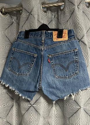 Міні шорти короткі джинсові рвані levis 2