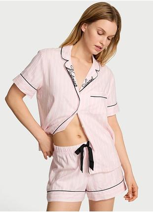 Женская пижама victoria’s secret рубашка и шорты