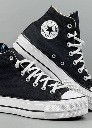 Converse all star chuck taylor platform кеди кросівки кеды кроссовки обувь взуття черевики для міста класичні повсякденне універсальні конверс 590