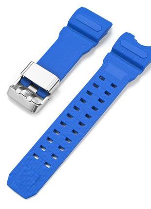Ремешок для casio g-shock gwg-1000 blue si