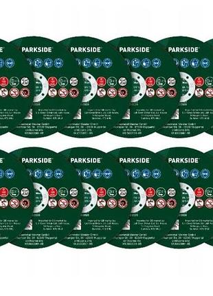 Набор отрезных дисков parkside pwszs 1 - 12 шт.