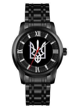 Часы механические patriot classic glory to ukraine black-black