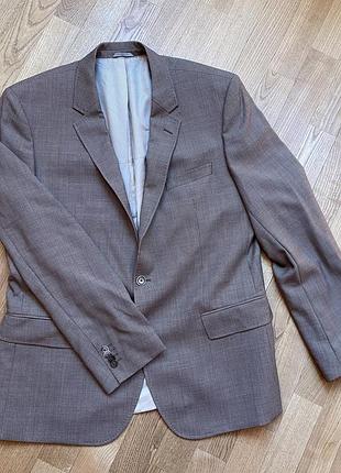 Вовняний піджак boss hugo boss (hutsons2) — розмір l (50) — made in germany