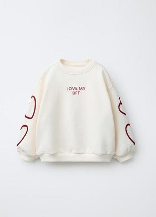 Новий світшот zara, розмір 18/24 (92см)