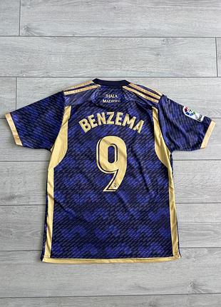 Футбольная футболка майка джерси карем бензема реал мадрид адидас karim benzema real madrid adidas football soccer jersey size s с размер