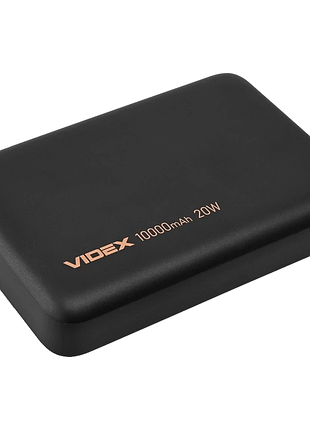 Повербанк videx vpb-331 15w+pd20w black 10000mah