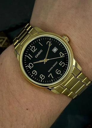 Мужские часы casio mtp-v002g-1b 2