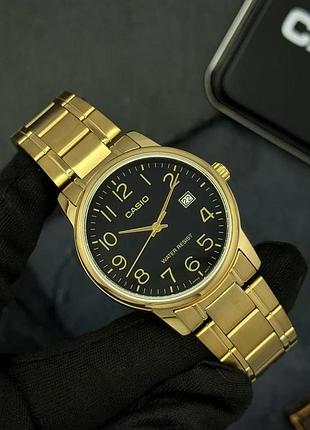 Мужские часы casio mtp-v002g-1b 4