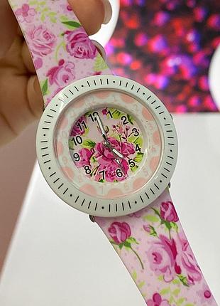 Детские часы better 009 roses white-pink 2