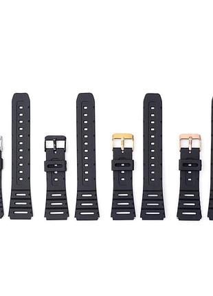 Ремешок для casio f91w 18mm black si 10