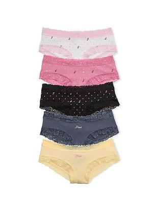 Набор трусиков чики victoria's secret pink 5 шт
