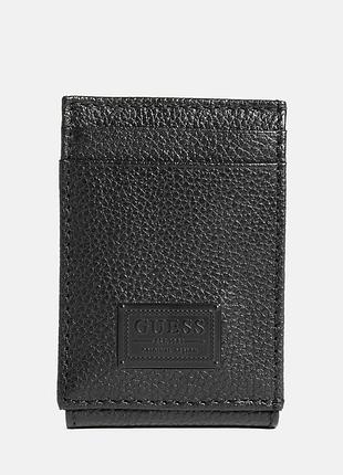 Кожаный картхолдер bishop guess