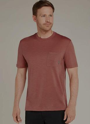Icebreaker merino 150 tech lite relaxed мужская шерстяная футболка