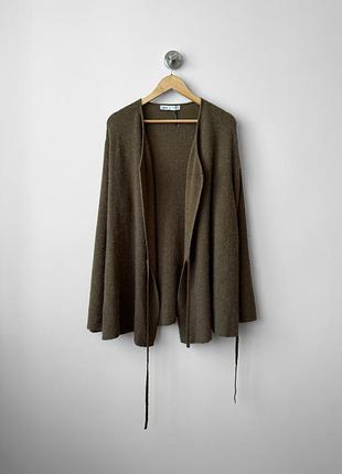 Zara кардиган кимоно шерсть альпака