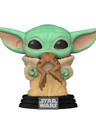 Ігрова фігурка funko pop! серії мандалорець - малюк з жабою