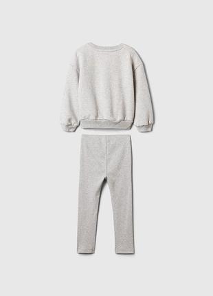 Детский костюм gap свитшот и лосины 2