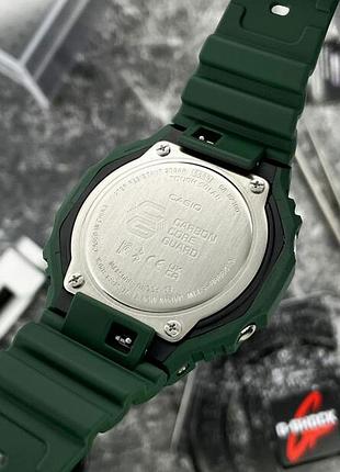 Чоловічий годинник casio g-shock ga-b2100-3a з bluetooth та сонячним живленням, зелений 4