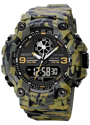 Мужские часы awarder 001 camo green