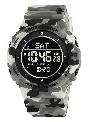Skmei 2400cmgy camo grey stopped