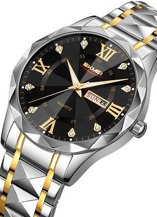 Skmei 9369tgdbk gold-black 3