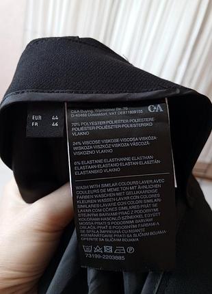 Красиві чорні плотні штани c&a. 5