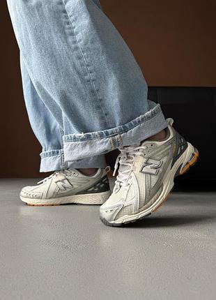 Кроссовки женские new balance 1906r silver/beige/orange