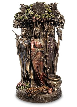 Статуэтка veronese триединая богиня - дева, мать и старуха 27х13х15 см 1904784 полистоун