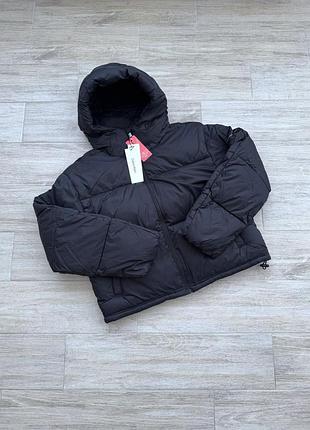 Оригинальн! женская короткая куртка-пуховик calvin klein short hooded puffer jacket sp47597993-40wl409
