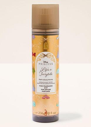 Парфюмированный спрей для тела bath & body works (667659426362) life's a fairytale fragrance mist 236 ml