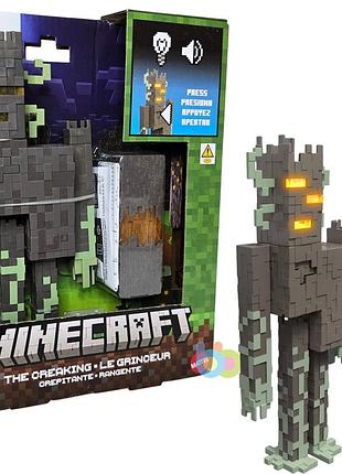 Фигурка mattel minecraft скрипень со световыми и звуковыми эффектами (jkr45)