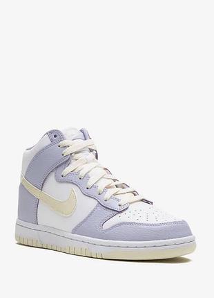 Кросівки високі nike dunk high oxygen purple
