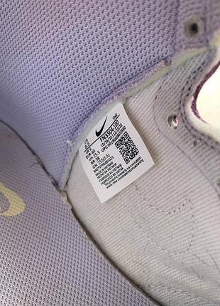 Кросівки високі nike dunk high oxygen purple 6