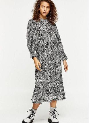 Віскозна міді сукня topshop