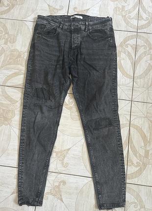 Джинси slim б/у zara