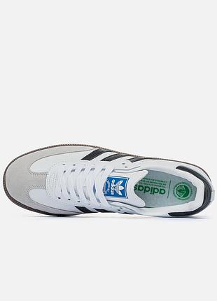 Adidas samba og white black 2