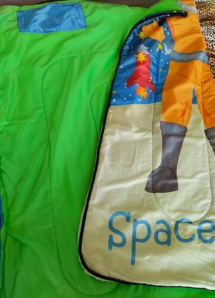 Спальный мешок asda spaceman до 140 см 7