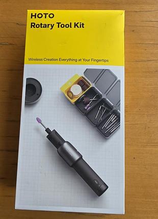 Акумуляторна шліфувально-гравіювальна машина xiaomi hoto 35 in 1 rotary tool kit