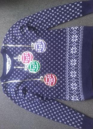 Светр жіночий новорічний