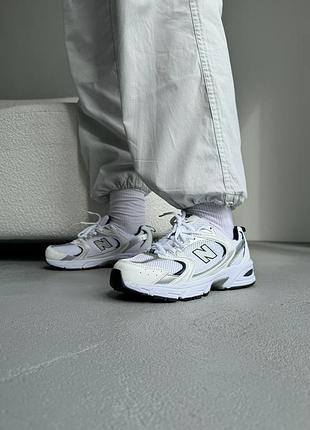 😍 жіночі кросівки new balance 530 white/silver