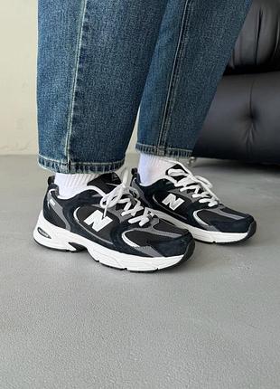 😍 женские кроссовки new balance 530 classic black/grey