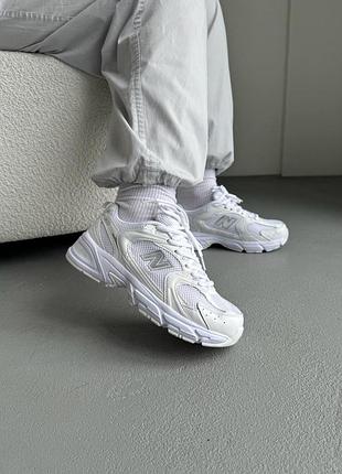Мужские кроссовки new balance 530 triple white