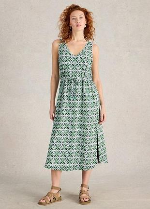 Сукня сарафан white stuff olive green heidi