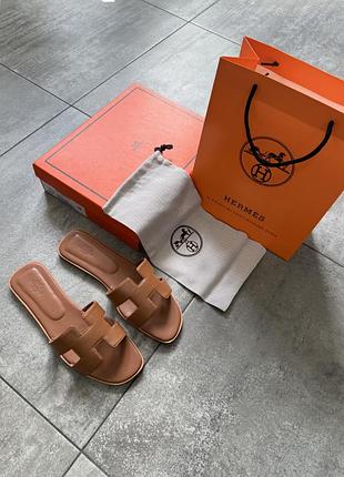 Шкіряні сандалі hermès