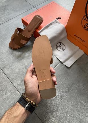 Шкіряні сандалі hermès 2