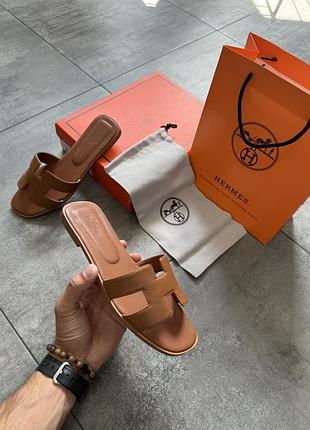 Шкіряні сандалі hermès 3
