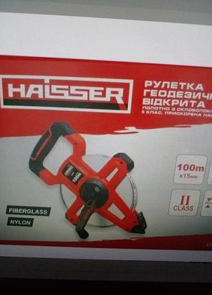 Рулетка геодезiста haisser,100м 22047 2