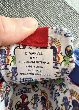 Кеди високі marvel, устілка 13 , 21 розмір 5